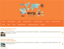 Tablet Screenshot of fourtrip.com.br
